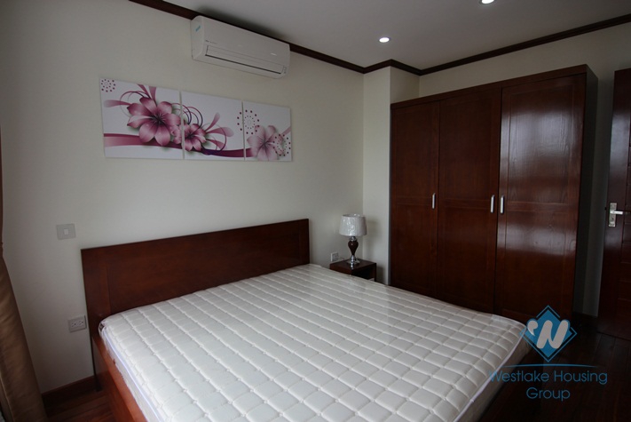 Good quality apartment with 02 bedrooms for rent in Truc Bach area, Ba Dinh District